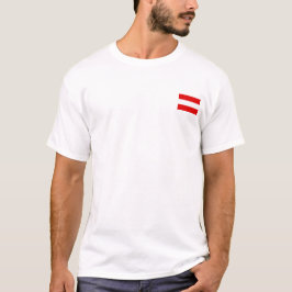 Austria Flag T-Shirt, Patriotic T-Shirts, T Shirt