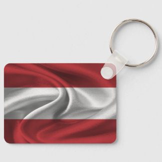 Austria Flagga Keychain Nyckelring
