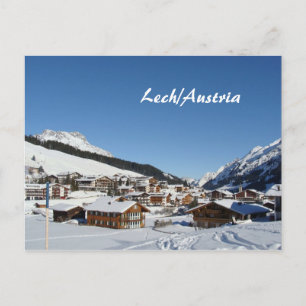 Austria Lech am Arlberg Vorarlberg Vykort
