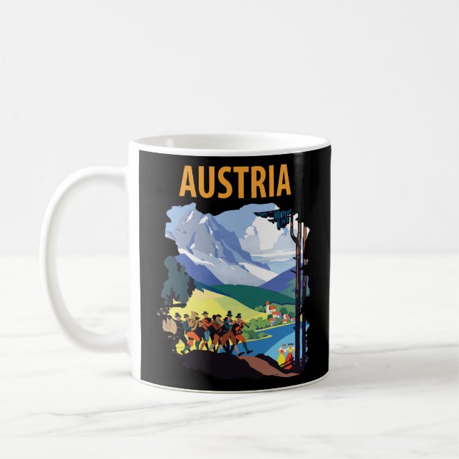 Austria Music Orchestra Kaffemugg (Vänster)