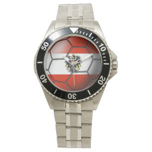 Austria Soccer Ball Armbandsur