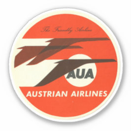 Austrian Airways Aviation Sticker Klistermärken