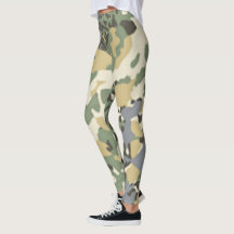 Austrian Flecktarn Camo Leggings