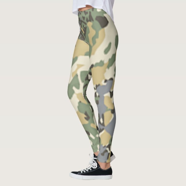 Austrian Flecktarn Camo Leggings (Vänster)