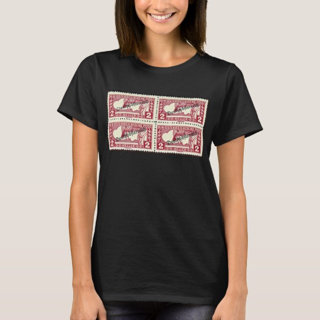 Austrian Frimärke T-Shirt (Framsida)