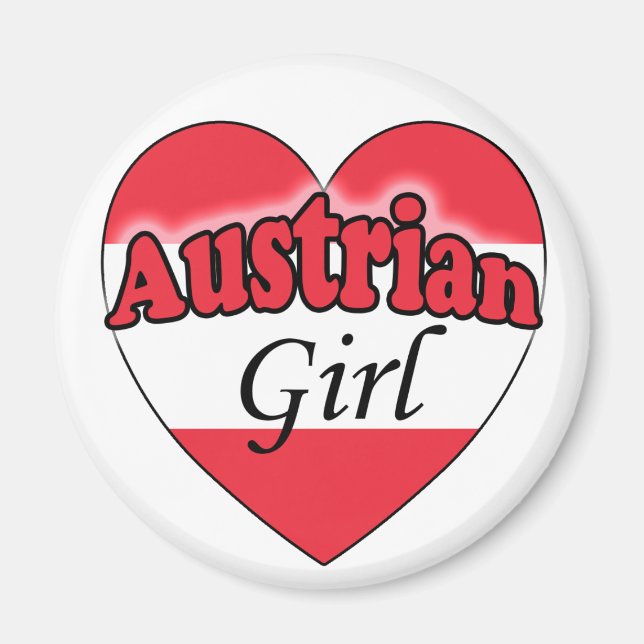 Austrian Girl Magnet (Framsidan)