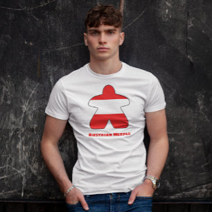 Austrian Meeple Manar Shirt T