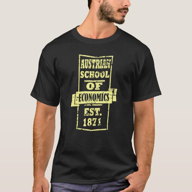 Austrian School of Economics Capitalist Freedom Vi T Shirt (Framsida)