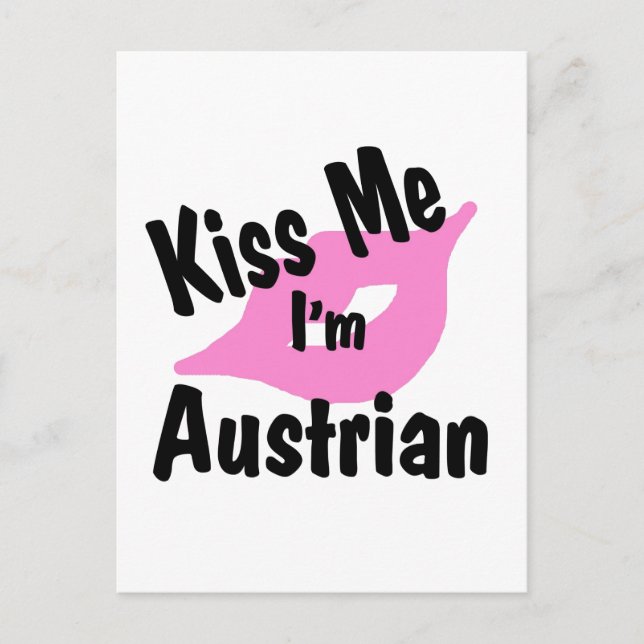 austrisk vykort (Framsida)