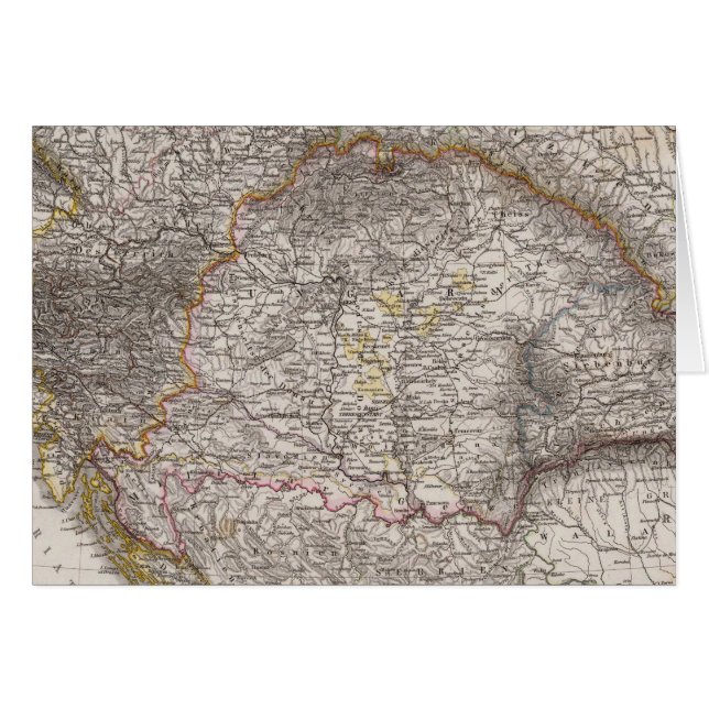 Austro-ungersk monarki hälsningskort (Framsidan Horizontal)