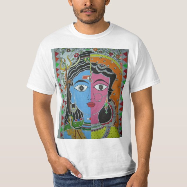 AUTENTISERAD INDIAN FOLK ART - T-SHIRTS - MODE (Framsida)