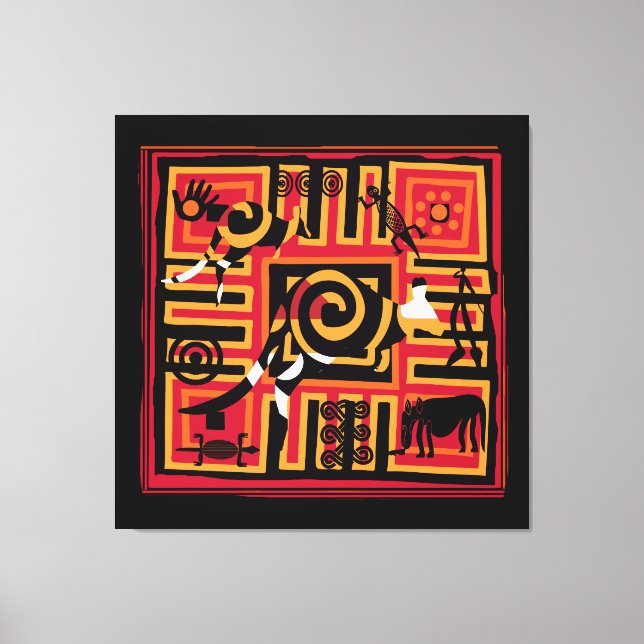 Autentiserad originalbild canvastryck (Framsida)