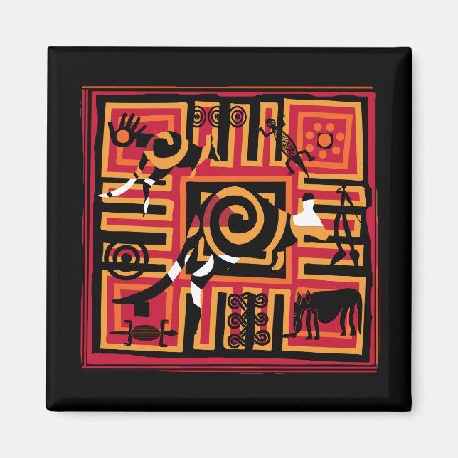 Autentiserad originalbild magnet (Framsidan)