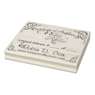 Autentiseringscertifikat ~ Begränsad utgåva Stämpel