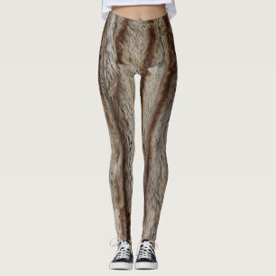 AUTENTISK CHINCHILLAPÄLS LEGGINGS