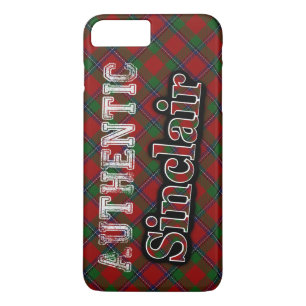 Autentisk klan Sinclair skotsk tartan-design