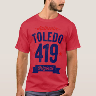 Autentisk kod för fält 419 t shirt