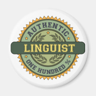 Autentisk lingvist magnet