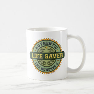 Autentisk livsparare kaffemugg