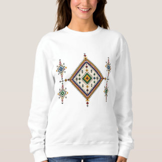 Autentisk marockansk Amazigh-mattmönster | Berber T Shirt