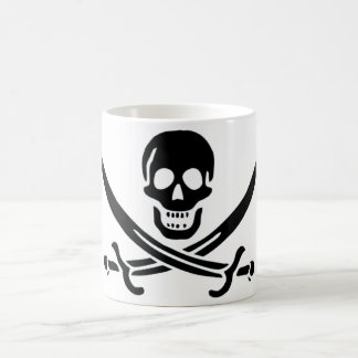 Autentisk piratflagga av jacken Rackam Kaffemugg