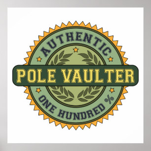 Autentisk Pole Vaulter Poster