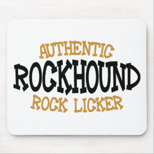 Autentisk Rockhound sten Licker Musmatta