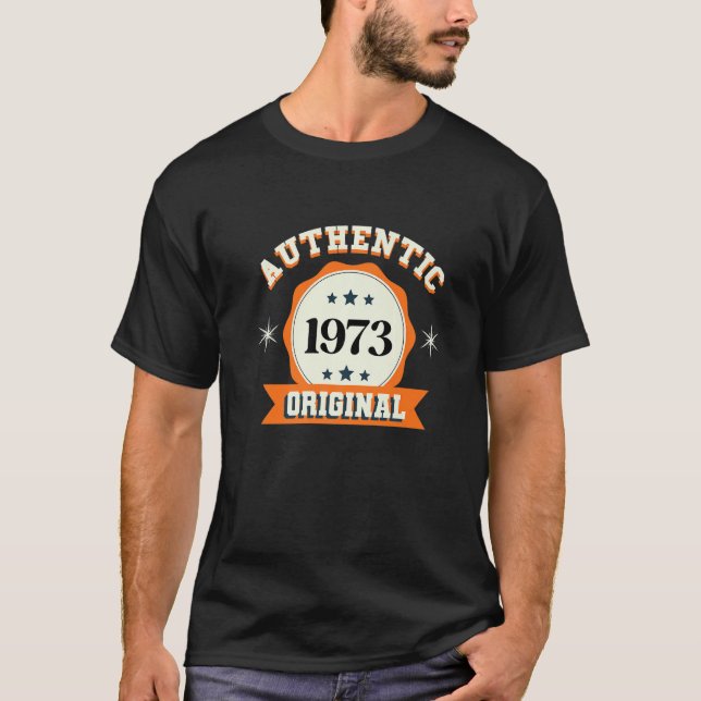 Autentiska 1973 originalet t shirt (Framsida)