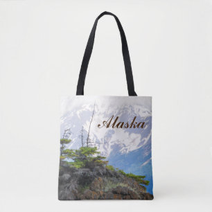 Autentiska Alaska gåvaobjekt - Alaska berg Tygkasse