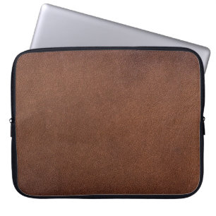 Autentiskt läder struktur, äktans bakgrund. laptop fodral