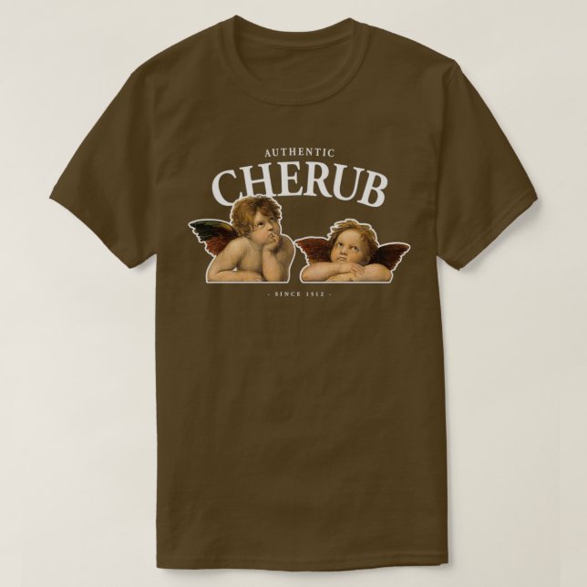 Authentic Cherub Retro al Painting T Shirt (Design framsida)
