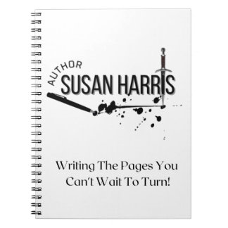 Author Susan Harris Notebook Anteckningsbok