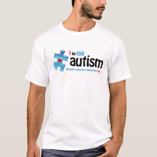Autism 1 i 150 (b1) t-shirt