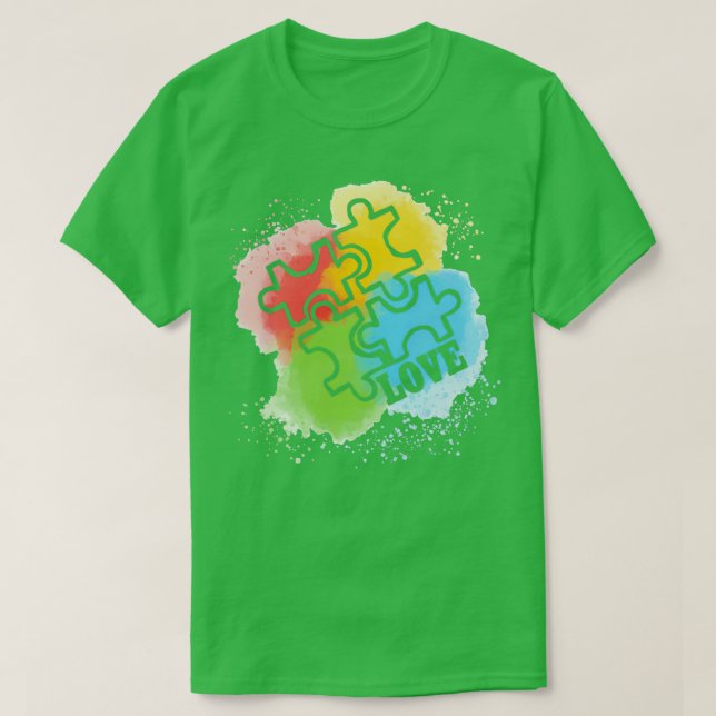 Autism 6 t shirt (Design framsida)