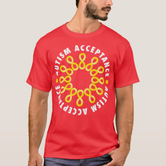 Autism Acceptance Flower T Shirt
