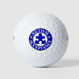 Autism Acceptance Golf Bollar