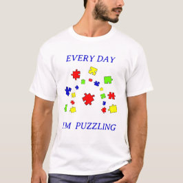 Autism Acceptance Puzzle Autism-medvetandedagen T Shirt