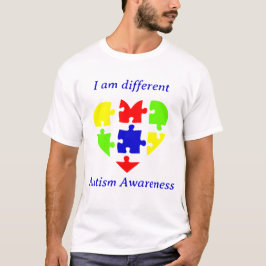 Autism Acceptance Puzzle Autism-medvetandedagen T Shirt