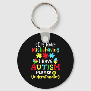 Autism Acceptans Jag Misstämmer Inte Jag Har Autis Nyckelring