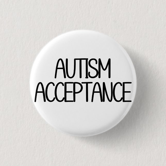 Autism Acceptans Knapp (Framsida)