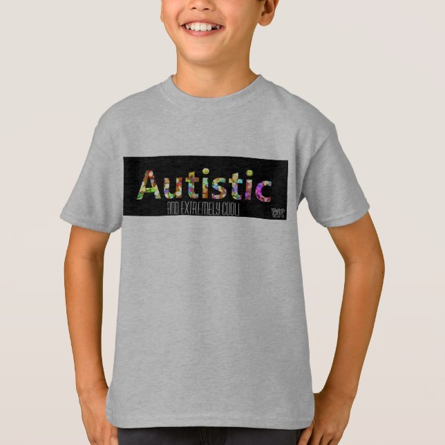 Autism Acceptans/ medvetande, Autism Pride Kids' T Shirt (Framsida)