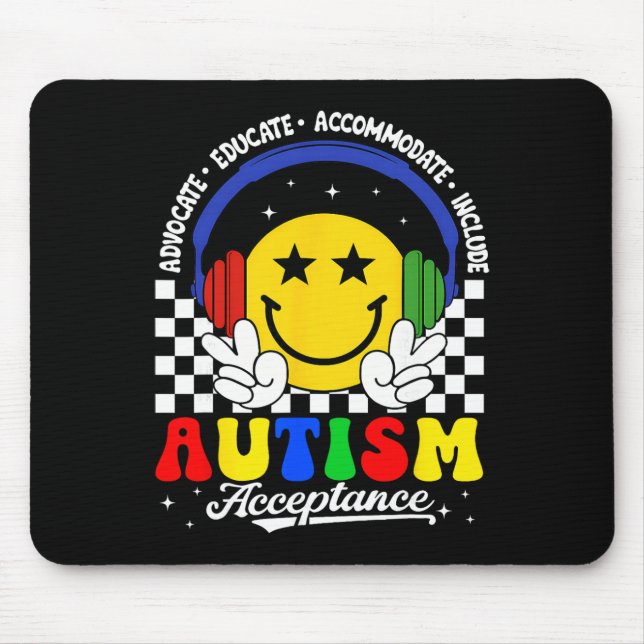 Autism Acceptans Medvetenhet Specialpedagogik Lära Musmatta (Framsidan)