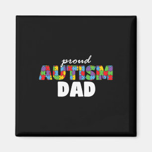 Autism Acceptans Stolt Pappa Far Acceptans Män D Magnet