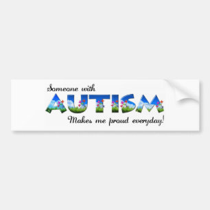 Autism Acceptans stolthet Bildekal