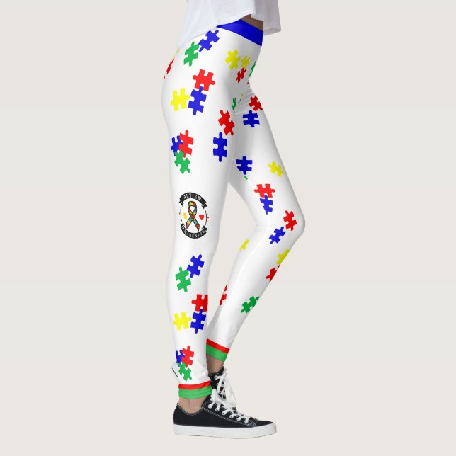 Autism Acceptans - Tights (Höger)