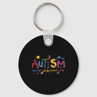 Autism Accesse Kärlek Autism Awareness Mon Nyckelring