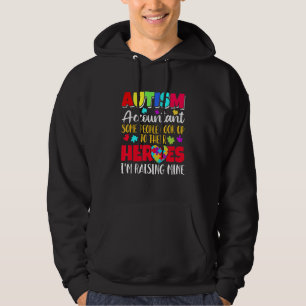 Autism Accountant vissa letar efter sina hjältar Hoodie