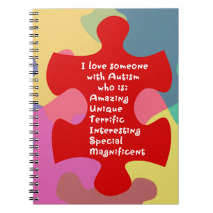 Autism Acrostic Anteckningsbok