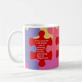 Autism Acrostic Kaffemugg