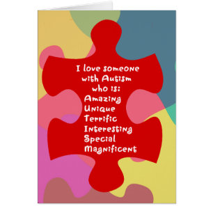 Autism Acrostic OBS Kort